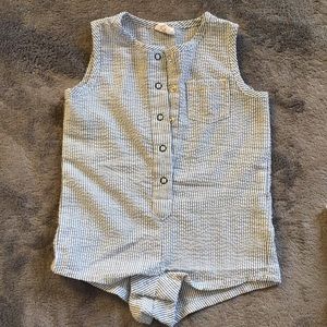 Egg by Susan Lazar infant boy romper 6month